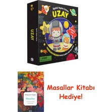 İndigo Kitap Öykülü Yapboz Zamanı - Uzay + Masallar