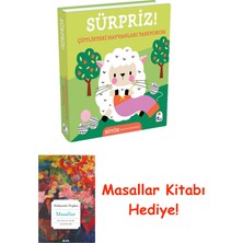 İndigo Kitap Sürpriz! - Çiftlikteki Hayvanları Tanıyorum (Ciltli) + Masallar