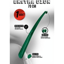 Onur 1 Adet - 70 cm Ayakkabı Çekeceği | Sert Plastik Asılabilir Çekecek Yumuşak Kerata Uzun