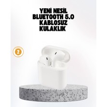 Renklime Hızlı Şarj Destekli 2. Nesil Bluetooth 5.0 Ergonomik Kulaklık
