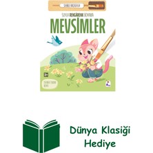 İndigo Kitap Suyla Rengarenk Boyama - Mevsimler + Dünya Klasiği
