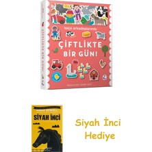 İndigo Kitap Keçe Arkadaşlarımla Çiftlikte Bir Gün (Ciltli) + Siyah Inci