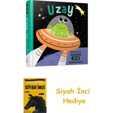 İndigo Kitap Uzay – Neon Renkler (Ciltli) + Siyah Inci