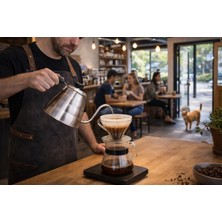 Biradlı Barista Kahve Demleme 1200 ml | Profesyonel Cam Chemex – Kafe & Bar