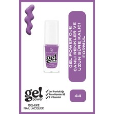 Golden Rose Gel Power Gel-Like Nail Lacquer - No: 44 - Jel Parlaklığında Oje