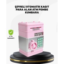 M Merc Giyim Büyük Hazneli Şifreli Para Tasarruf Kumbarası