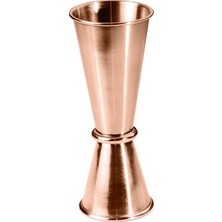 Biradlı Ikili Jigger 3/6 cl Bakır | Şık Bar Ölçü Kabı – Bar & Kokteyl