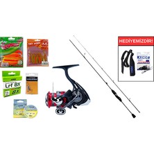 Fujin Ajime Black Swan 190CM 03-4gr&daiwa Ninja 23 Lt 1000 Lrf Seti