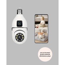 Sora Home 360 Derece Panoramik Wifi Kamera – Full Hd Ev Güvenlik Sistemi