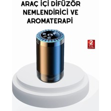 Masa Dostu Yıldız Projeksiyonlu Araç Içi Hava Nemlendirici ve Difüzör Tdms-07
