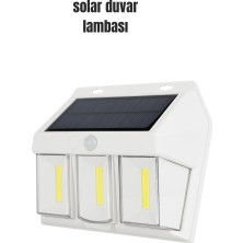 Renklime Suya Dayanıklı Solar Duvar Lambası – Akıllı Gece Sensörlü Işık
