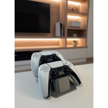 Renklime Ikili Gamepad Tutucu Antrasit