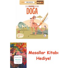 İndigo Kitap Suyla Rengarenk Boyama - Doğa + Masallar