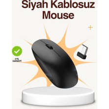 Renklime Kablosuz Sessiz Mouse – Ayarlanabilir Dpı ve USB Bağlantılı