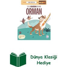 İndigo Kitap Suyla Rengarenk Boyama - Orman + Dünya Klasiği