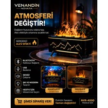 Venandin Novara Venandın Novara NVR-4000 Alev Efektli Bluetooth Hoparlör