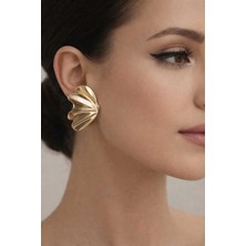 Betonique Stone Gümüş Rengi Mercan Model Küpe