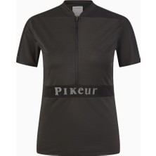 Pikeur Mesh Zip 7234 Lüks Nefes Alabilir Spor Kadın Tişört