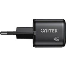 Unitek Zeno 45W GaN Şarj Cihazı (P1129ABK01-EU)