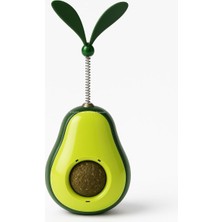 Dora Shopping Avokado Şekilli Oyuncağı, Catnip Toplu Hacıyatmaz, Mama Dağıtıcılı Zeka Geliştirici Denge , Kapağı A