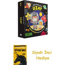 İndigo Kitap Öykülü Yapboz Zamanı - Uzay + Siyah Inci