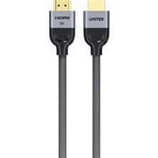 Unitek 8K Örgülü Naylon HDMI Kablosu (C11093RGY01-1M)