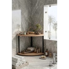 Mooncapella Çevir Kur Banyo Rafı Tezgah Üstü Banyo Dolabı