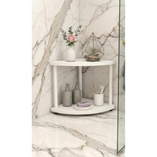 Mooncapella Çevir Kur Banyo Rafı Tezgah Üstü Banyo Dolabı