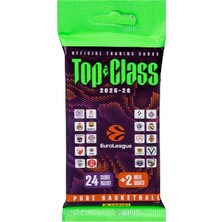 Panini Top Class 2025-26 Euroleague Basketball Trading Card Fat Pack