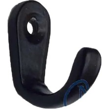 Zenvia Tekli Bijuteri, Dekor Askısı - Siyah, 100 Adet, 10X18X22 mm