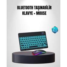 Pileli Store Türkçe Q Klavye Rgb Işıklı Ergonomik Tasarımlı
