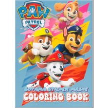 Özbience Renkli Paw Patrol Boyama ve Sticker Seti, 16 Sayfa ve Yazı Tahtasıyla Eğlence