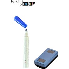 Özbience Beyaz Tahta Kalemi ve Mıknatıslı Silgi 2’li Set, Pratik ve Kullanışlı