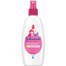 Johnson's Baby Işıldayan Parlaklık Argan Yağı Içeren Çocuklar Için Kolay Tarama Spreyi 200 ml 4 Adet
