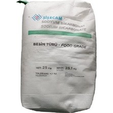 Şişecam Saf Karbonat Sodyum Bikarbonat 25 kg Beyazlar İçin 100 Yıkama Standart Koku