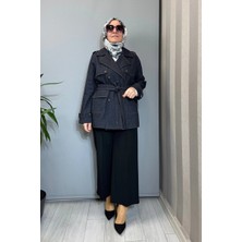 Miss Dalida Kargo Cepli Denim Ceket Siyah T26Y-8208