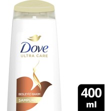 2 Adet  Dove Nourishing Care Şampuan 400 ml