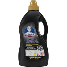 Highgenic Siyahlar İçin Sıvı Çamaşır Deterjanı 3000 ml Renk Koruma Özelliği ile Etkili Temizlik