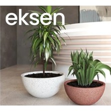 Fiber Stone (Hafif Beton) Saksı / Seri : Eksen