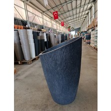 120 Litre Datça Dizayn 30 Derece Açılı Dev Saksı