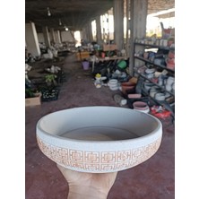 Dekoratif Taş Saksı Beton 2 No. (Arajman Saksısı)
