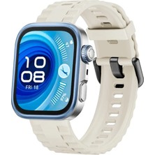 Yıldız Ticaret Mey Ithalat®  Huawei Watch Fit 3 Klasik Kordon - Bej