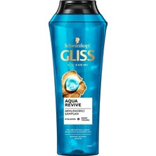 4 Adet   Gliss Şampuan 400 ml Aqua Revive