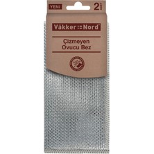 Vakker Nord Çizmeyen Ovucu Bez 2'li 4 Adet