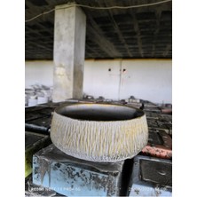 Beton Orkide Bonsai ve Aranjman Saksısı