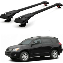 Cross Oto Aksesuarları Toyota RAV4 XA30 2006-2012 için Ara Atkı Tavan Barı , Araca Özel , Kilitlenebilir Araç Üstü Ekipman Taşıma Barı (2 Adet)