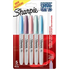 Sharpie Mystic Gems 5lü Blister Yeni Renkler