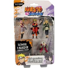 Neco Toys Naruto Seri 1 5'li Koleksiyon Figür Seti-C