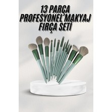 Pileli Store Dayanıklı Makyaj Fırçası Seti 13 Parça Yumuşak Kıllı Fırçalar Allık Fondöten Far Fırç