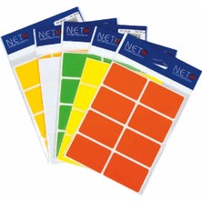 2 Adet  Fly Renkli-Beyaz Etiket Büyük Boy